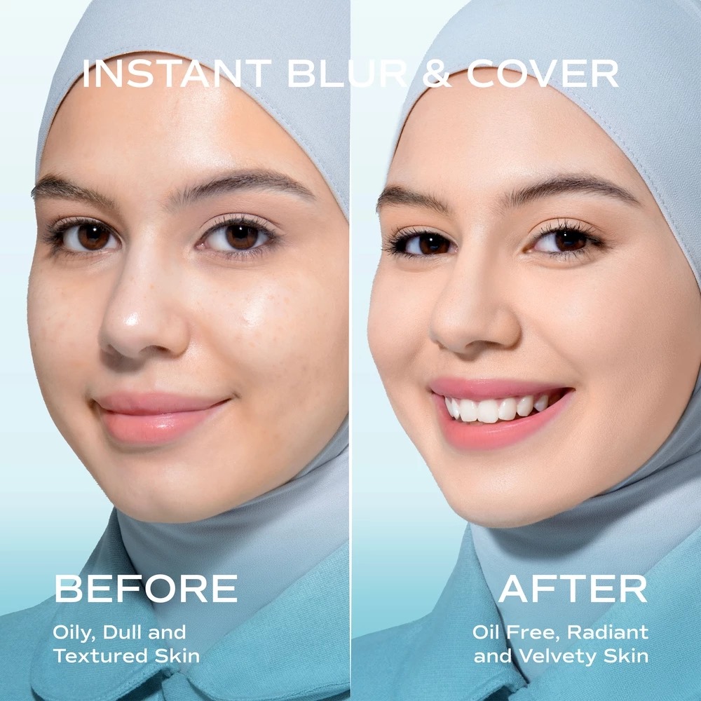 Wardah Colorfit Velvet Powder Foundation 22N Light Ivory