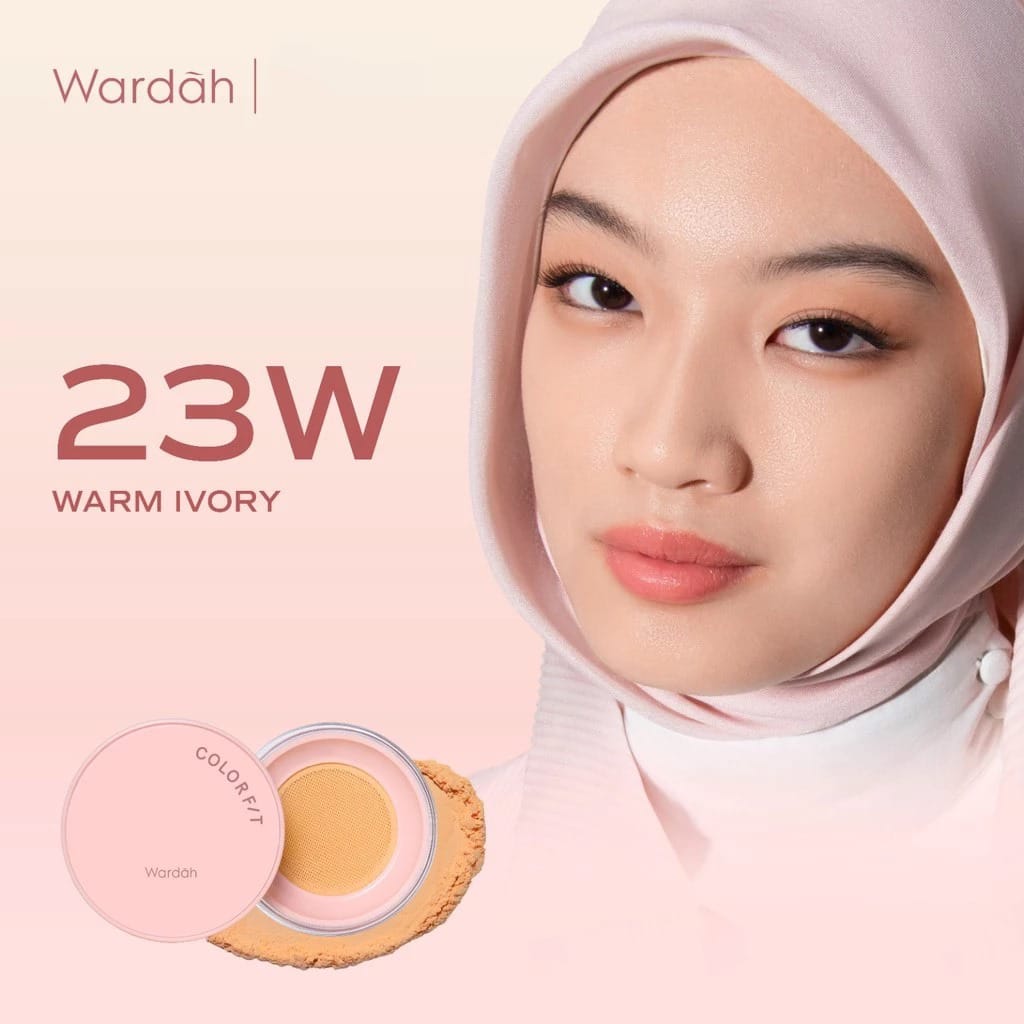 Wardah Colorfit HD Blurify Loose Powder 23W Warm Ivory (Bedak Tabur) Wardah Colorfit HD Blurify Loose Powder 23W Warm Ivory (Bedak Tabur)