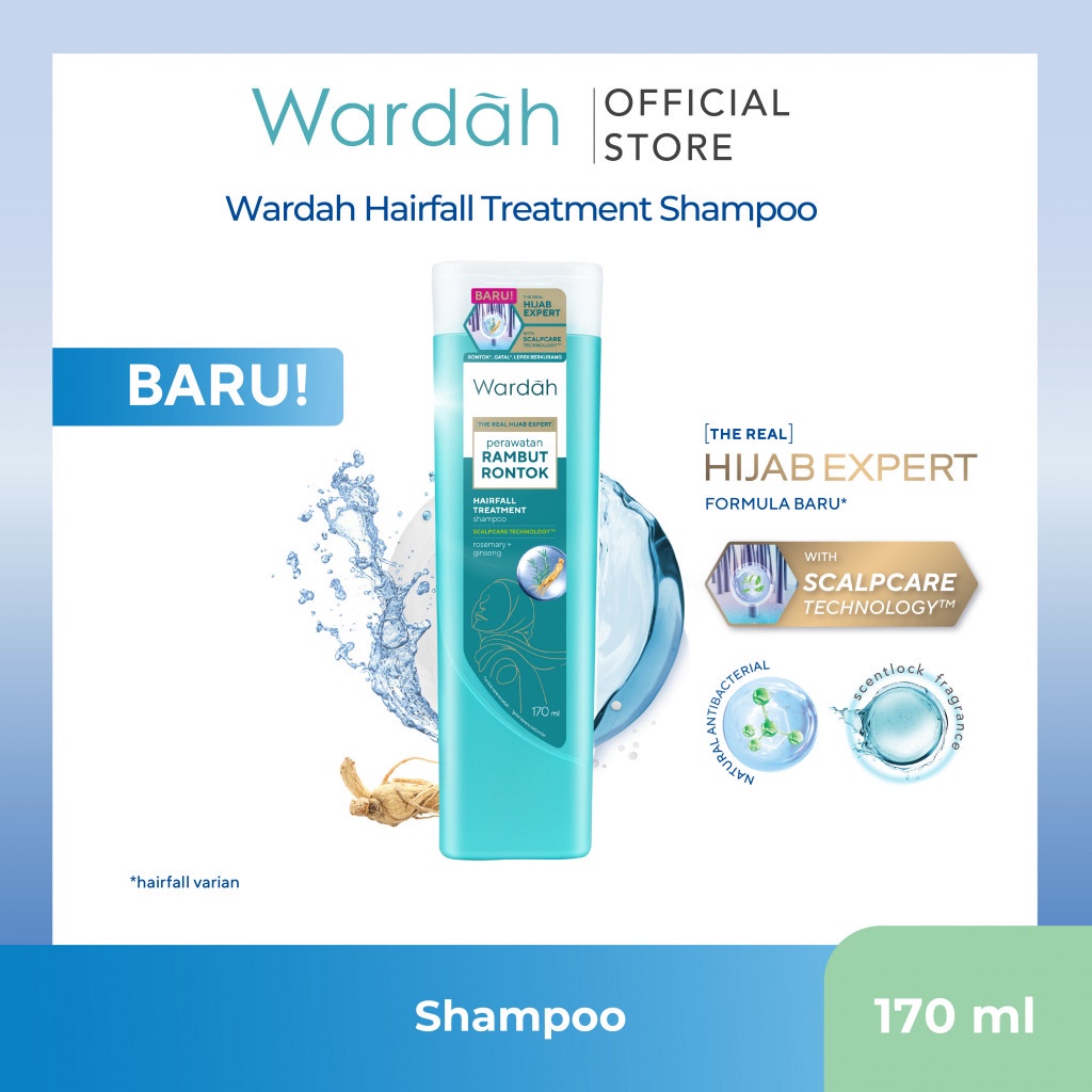 Wardah shampoo on sale