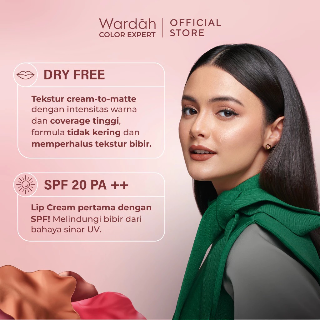 Wardah Exclusive Matte Lip Cream 4gr - 30 Amberella