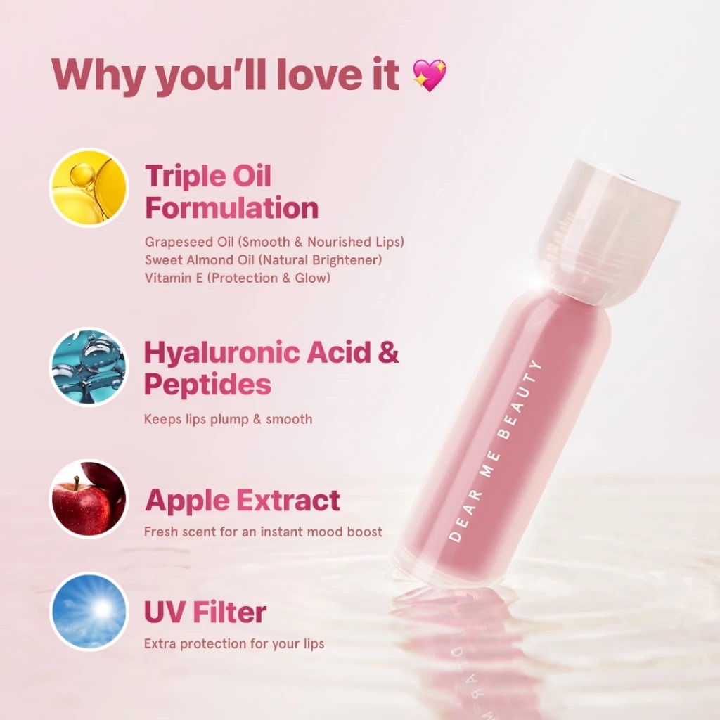 Dear Me Beauty Hydraglow Lip Stain 3.5ml - Dear Gracia