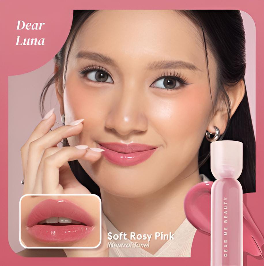 Dear Me Beauty Hydraglow Lip Stain 3.5ml - Dear Luna Dear Me Beauty Hydraglow Lip Stain 3.5ml - Dear Luna