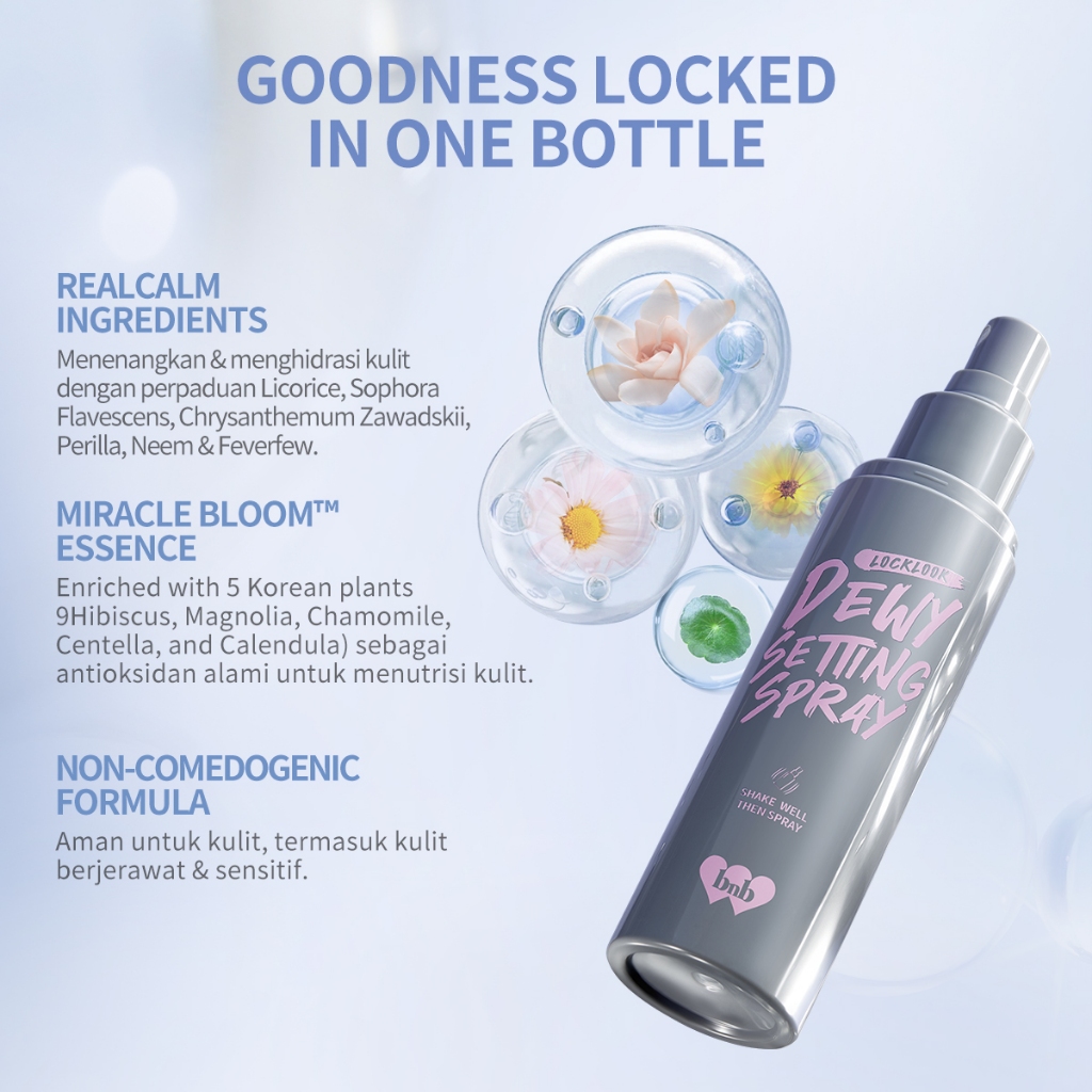 Barenbliss Locklook Dewy Setting Spray 50ml