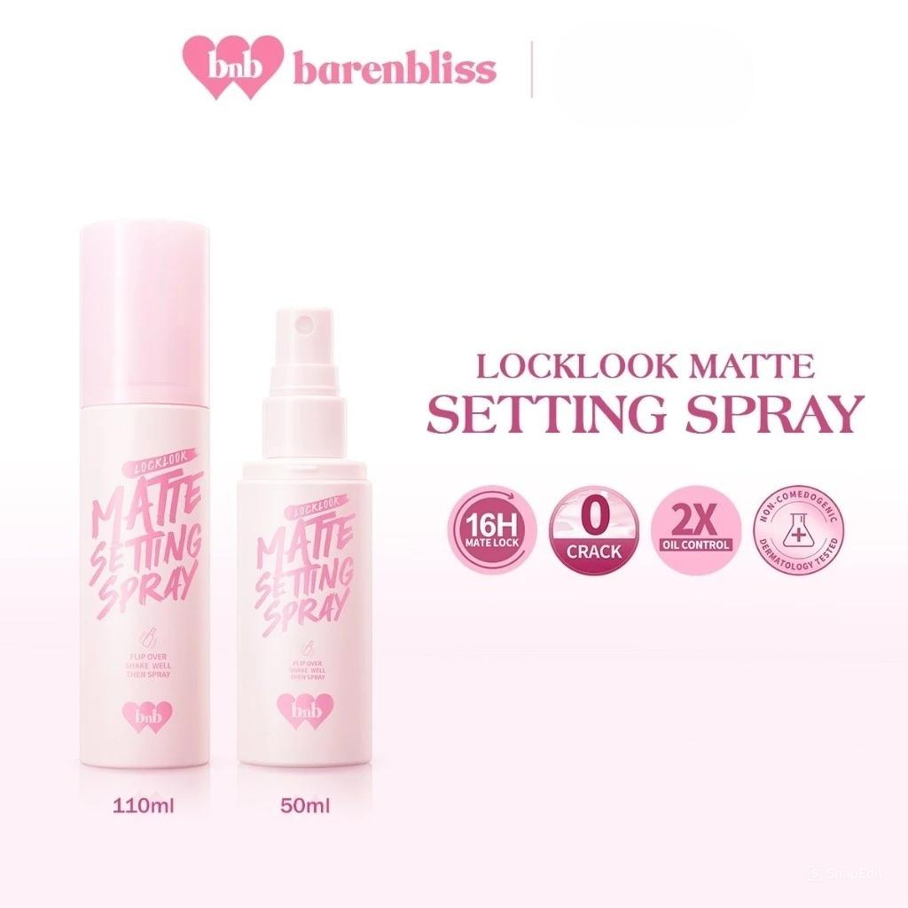 Barenbliss Locklook Matte Setting Spray 50ml