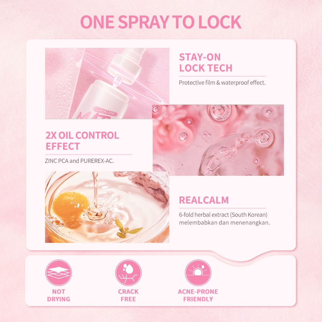 Barenbliss Locklook Matte Setting Spray 50ml