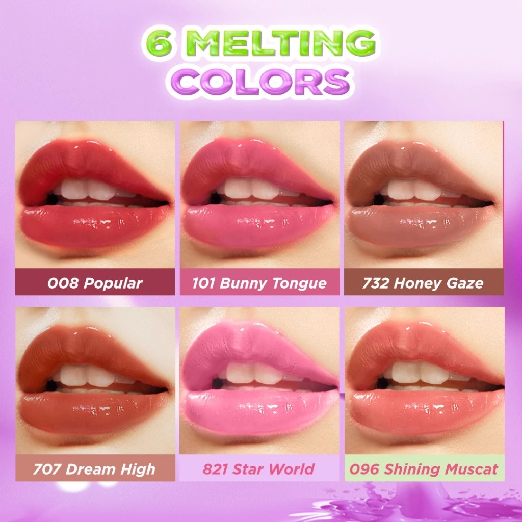 Dazzle Me Color Chrome Melt To Dew Lip Click 2gr - 096 Shining Muscat *
