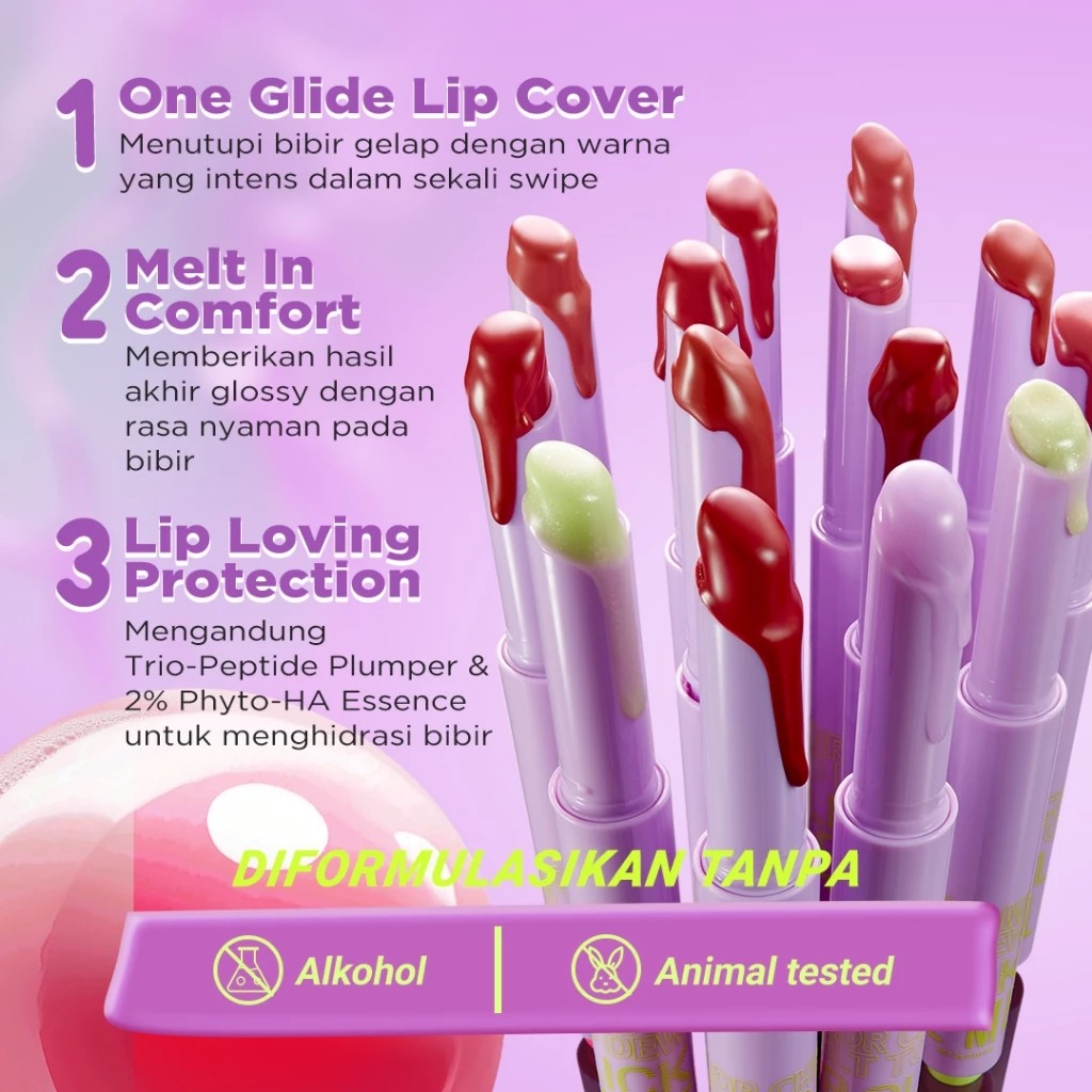 Dazzle Me Color Chrome Melt To Dew Lip Click 2gr - 096 Shining Muscat *