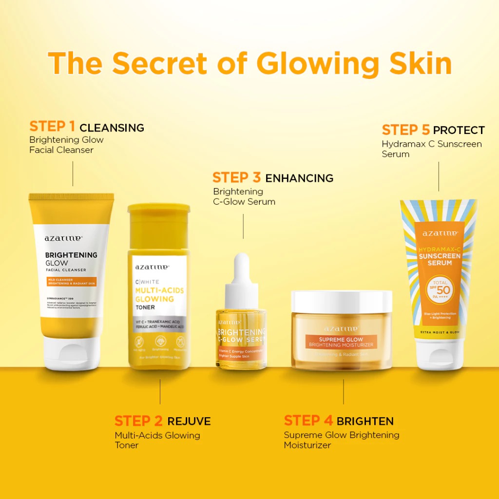 Azarine Brightening Glow Facial Cleanser 60ml