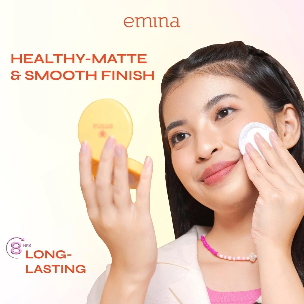 Emina Daily Matte Compact Powder 11gr - 04 Mocca