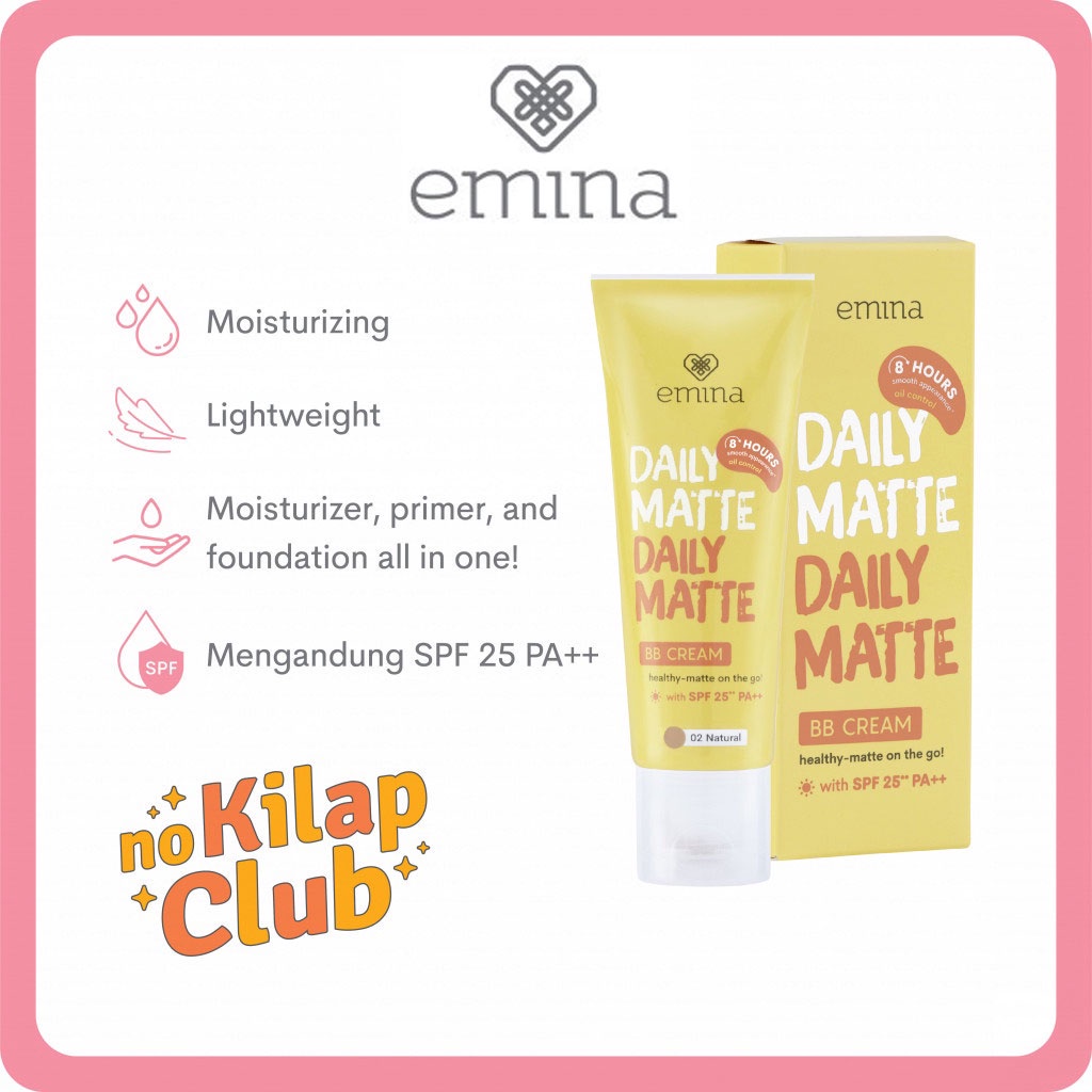 Emina Daily Matte BB Cream 16gr - 03 Caramel