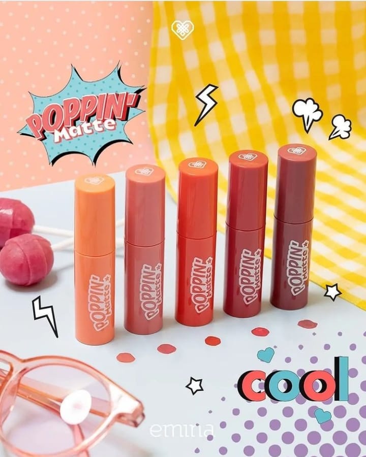 Emina Poppin Matte - 02 To Be Honest (Lip Matte)