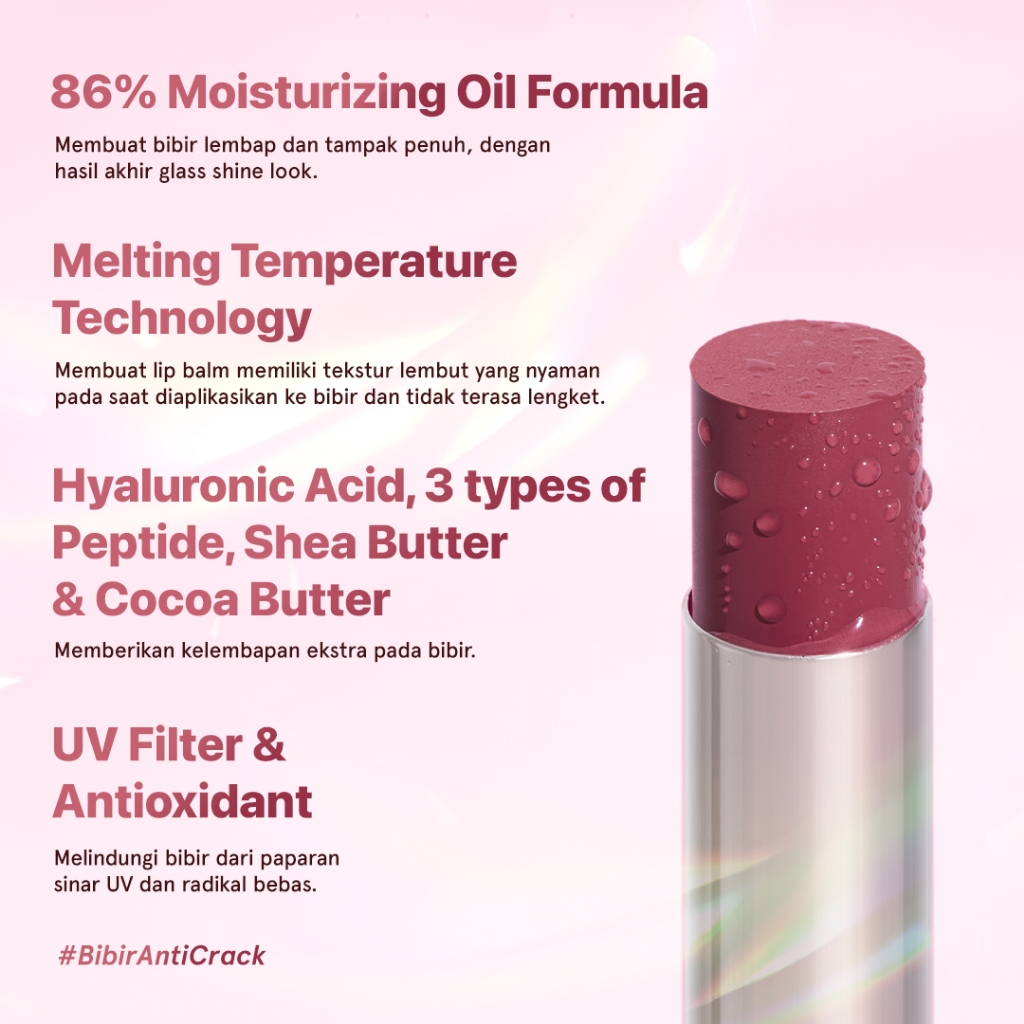 Dear Me Beauty Hypergloss Lip Balm 3,5gr - Dear Lia