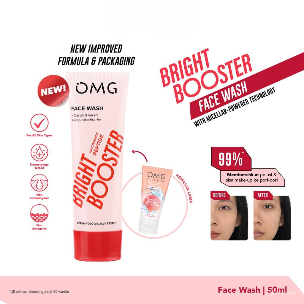 Oh My Glow Bright Booster Face Wash 50gr (OMG) Oh My Glow Bright Booster Face Wash 50gr (OMG)