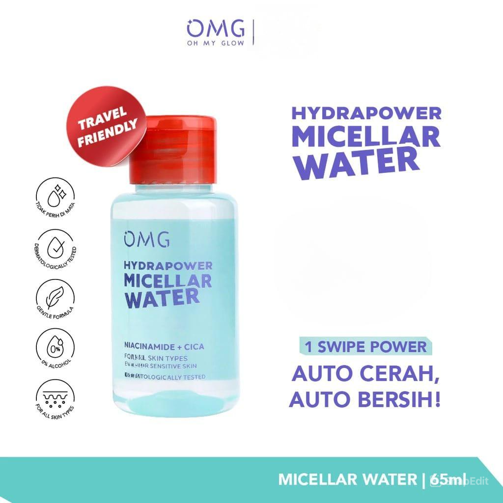 Oh My Glow Hydrapower Micellar Water 65ml (OMG) Oh My Glow Hydrapower Micellar Water 65ml (OMG)
