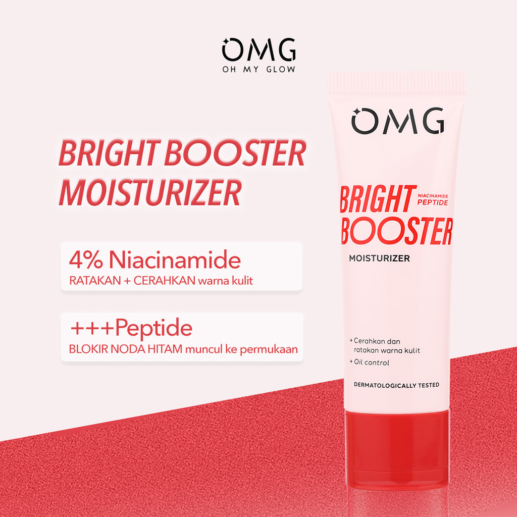 Oh My Glow Bright Booster Niacinamide Peptide Moisturizer 25gr (OMG)