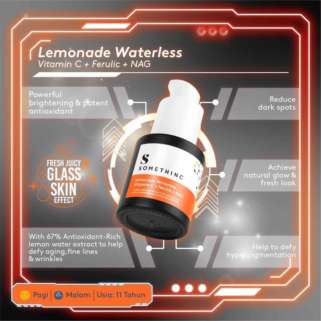 Somethinc Lemonade Waterless Vitamin C + Ferulic + NAG 20ml