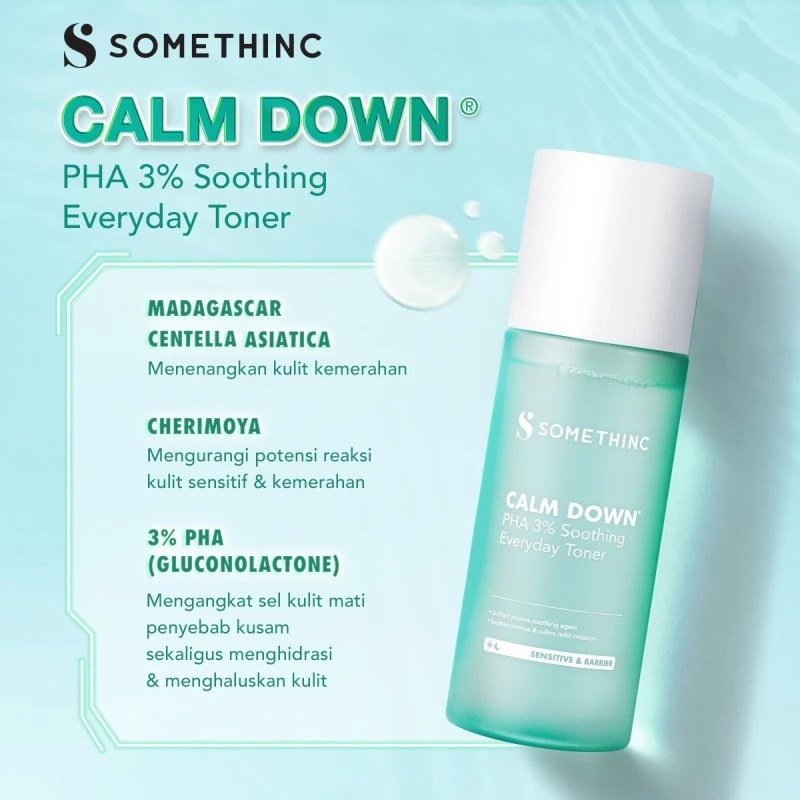Somethinc Calm Down PHA 3% Shoothing Everyday Toner 100ml