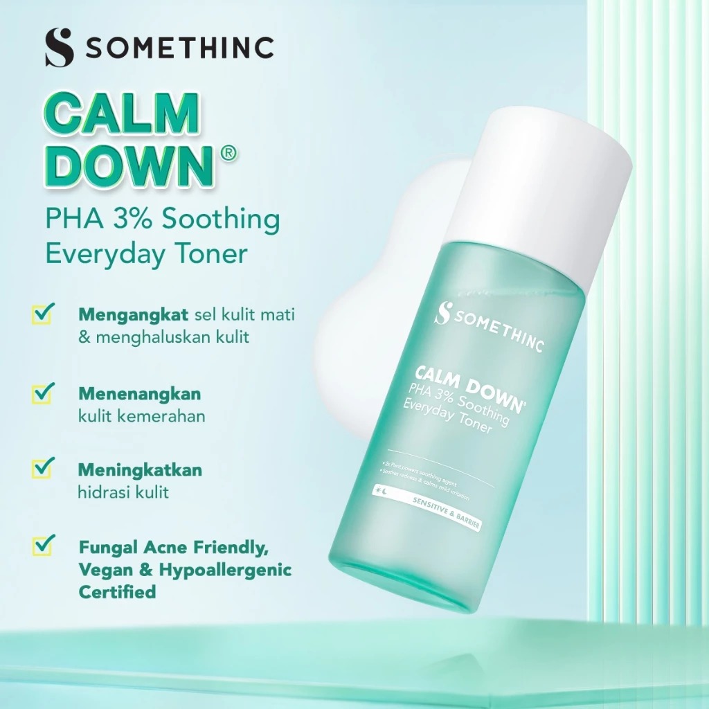 Somethinc Calm Down PHA 3% Shoothing Everyday Toner 100ml
