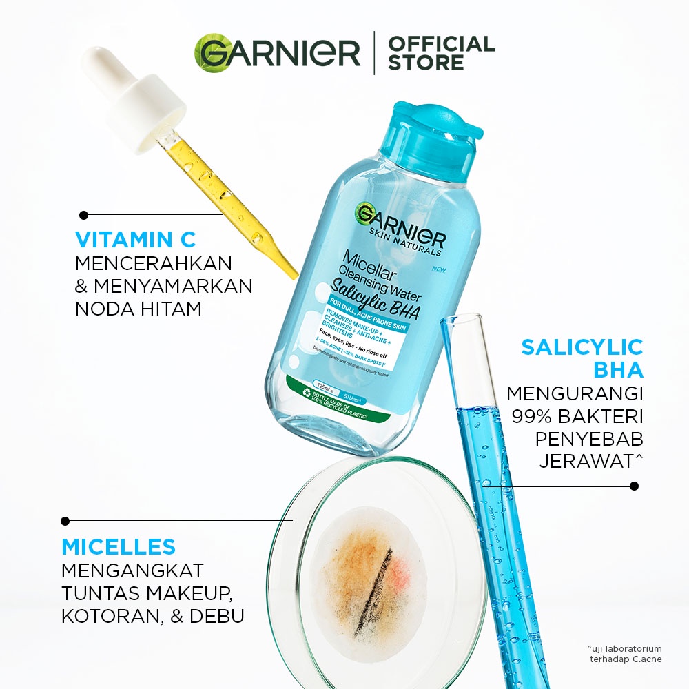 Garnier Micellar Cleansing Water - Salicylic BHA 125ml