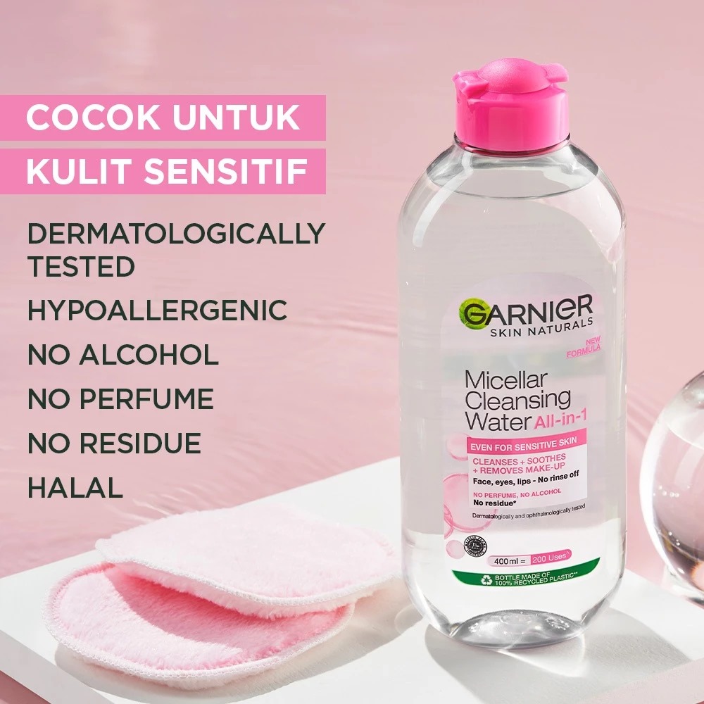 Garnier Micellar Cleansing Water - All in 1 Pink 125ml