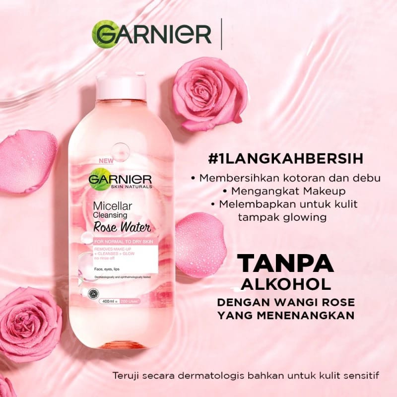 Garnier Micellar Cleansing Water - Rose Water 125ml