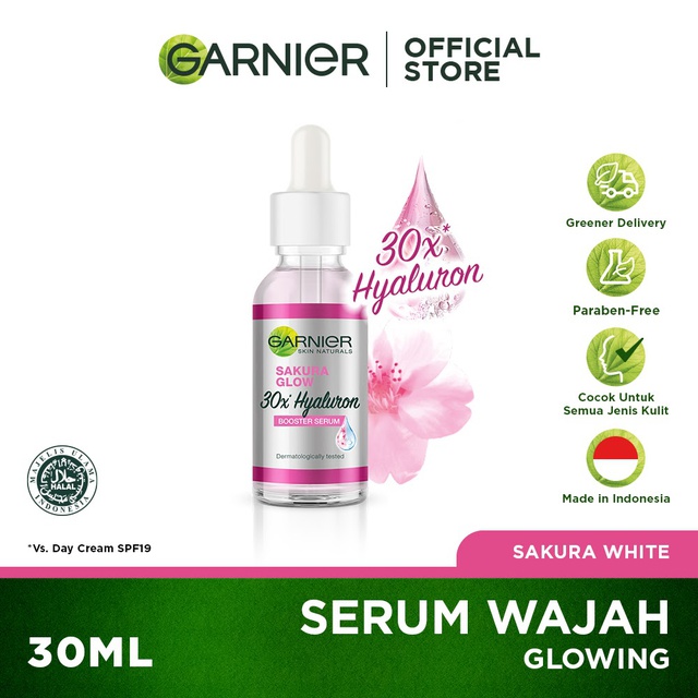 Garnier Sakura Glow Hyaluron Booster Serum 30ml