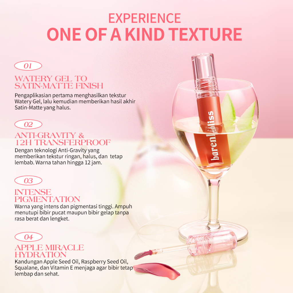 BNB Barenbliss Apple Makes Adorable Mousse Tint - 07 Nude Latte