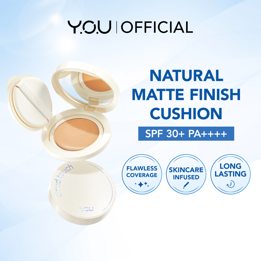 YOU Cloud Touch Dreamy-Fit Lasting Mesh Cushion SPF 30 PA+++ - W708 Creme Beige