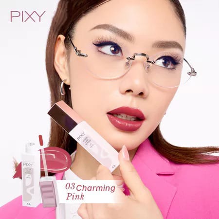 Pixy Hyperlast Glazed Lip Vinyl 3gr - 03 Charming Pink