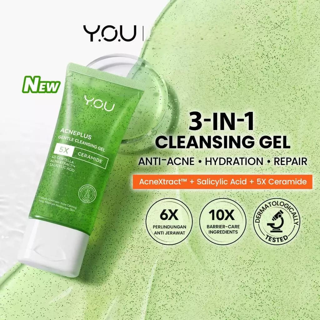 YOU Acneplus Gentle Cleansing Gel 100gr YOU Acneplus Gentle Cleansing Gel 100gr
