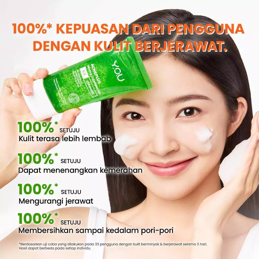 YOU Acneplus Gentle Cleansing Gel 100gr YOU Acneplus Gentle Cleansing Gel 100gr