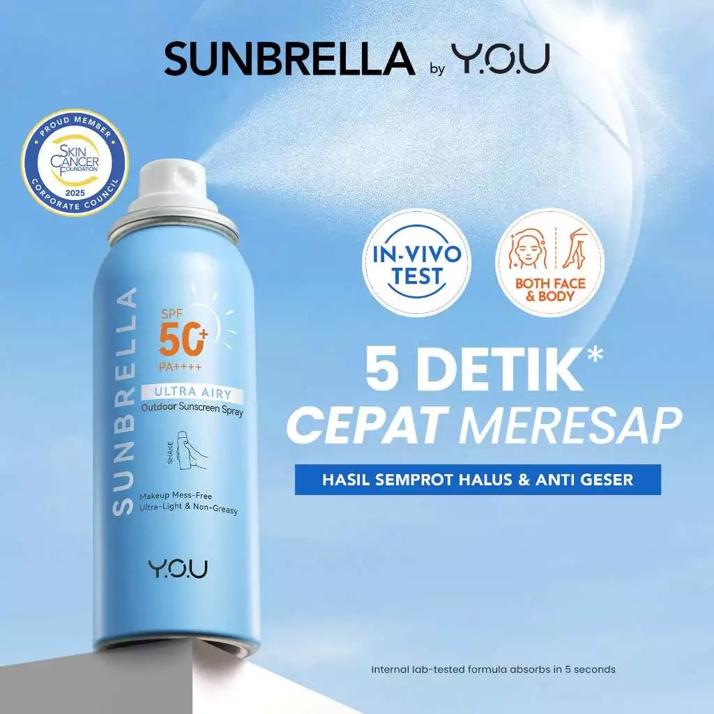YOU Sunbrella Ultra Airy Outdoor Sunscreen Spray 50ml