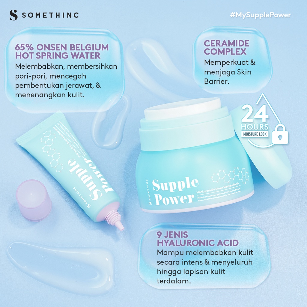 Somethinc Supple Power Hyaluronic9+ Onsen Moisture Bomb 50ml *