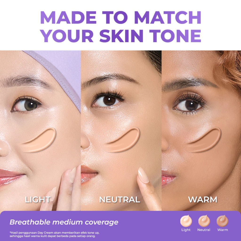 Facetology Triple Care All Day Bright Cream 10gr - Neutral