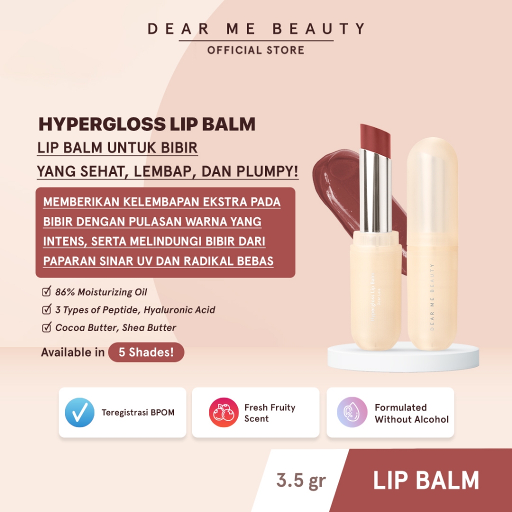 Dear Me Beauty Hypergloss Lip Balm 3,5gr - Dear Rene