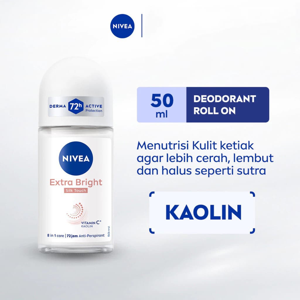 Nivea Deodorant Roll On 50ml - Silk Touch Nivea Deodorant Roll On 50ml - Silk Touch