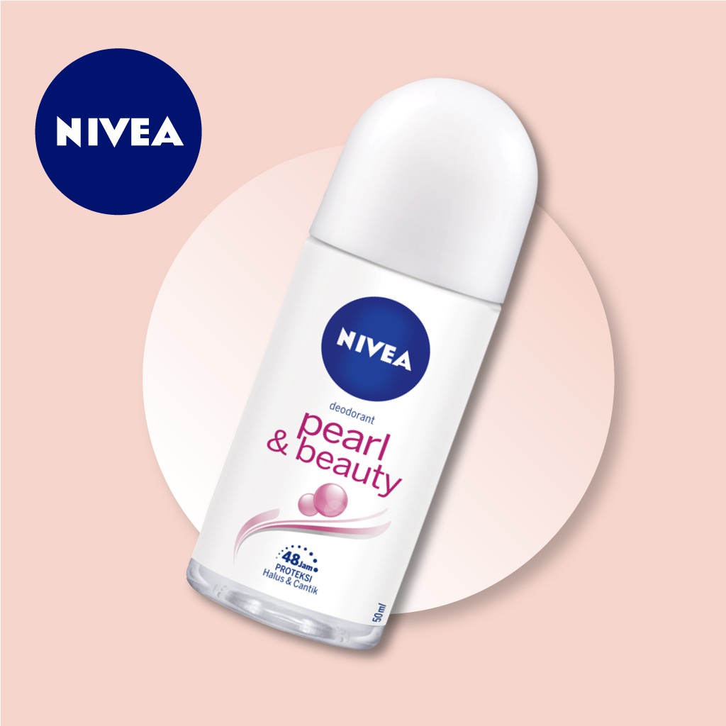 Nivea Deodorant Roll On 50ml - Pearl & Beauty