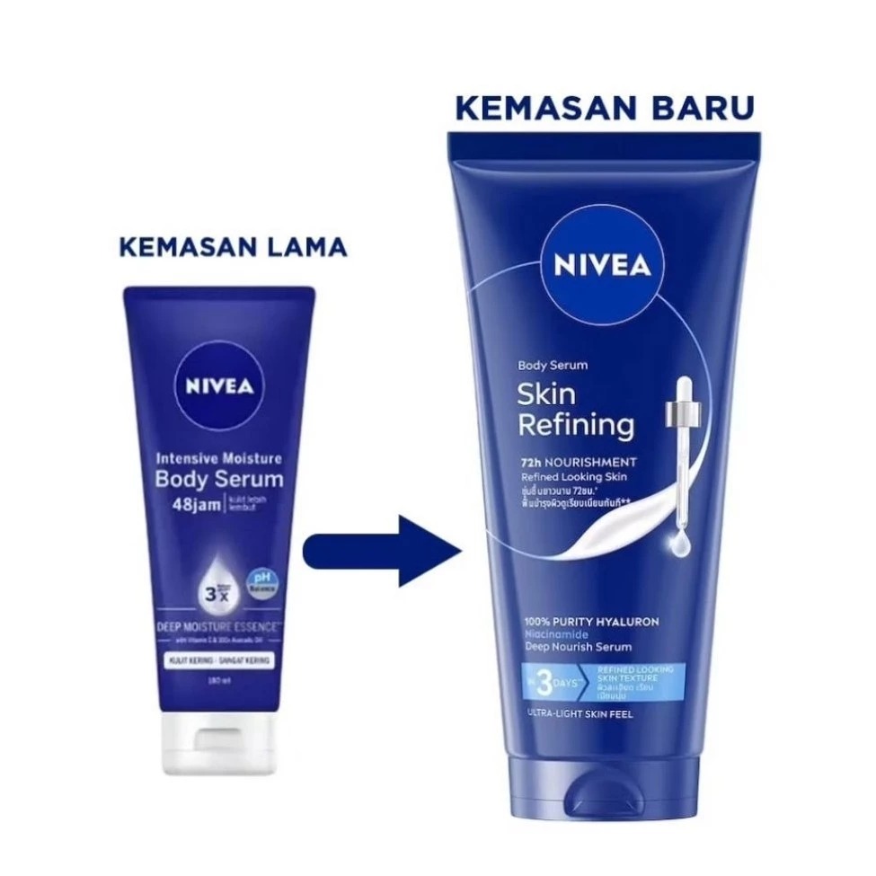 Nivea Body Serum 200ml - Skin Refining