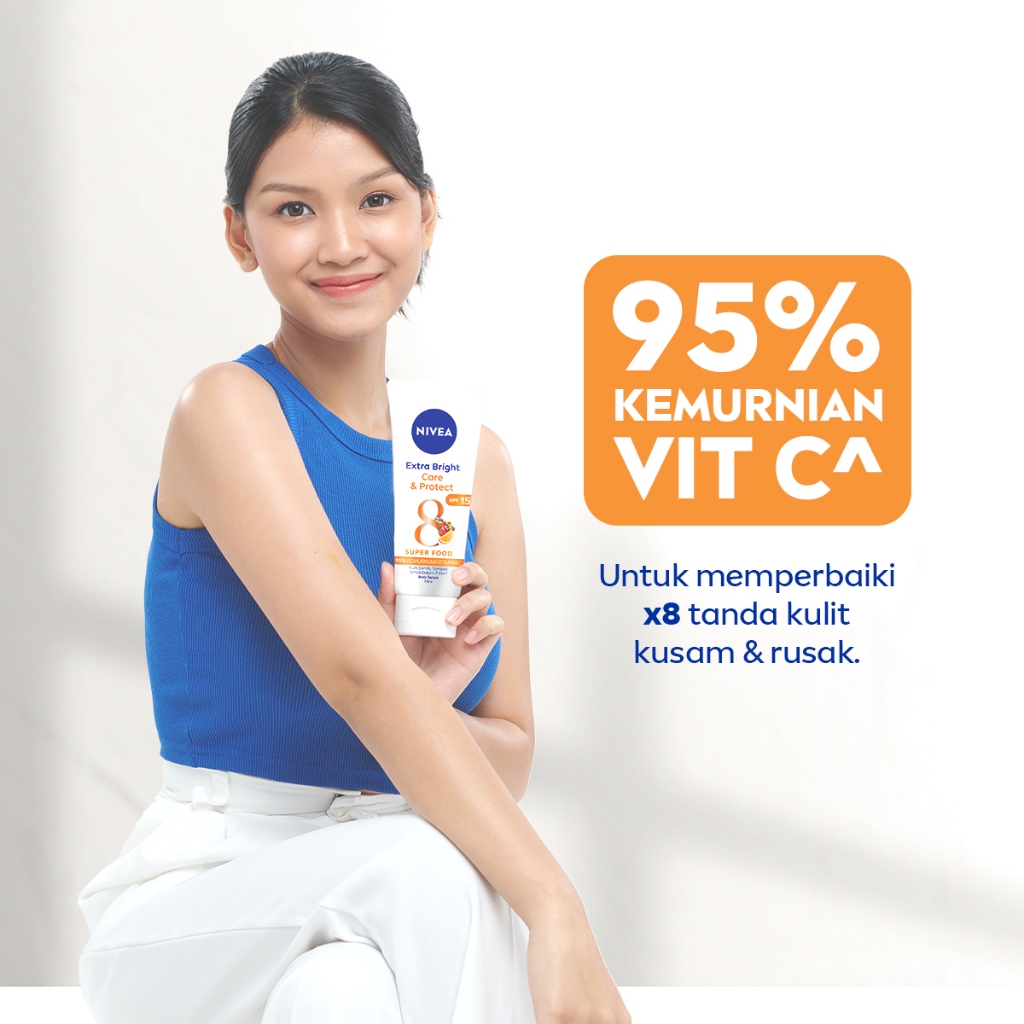 Nivea Body Serum Extra Bright 180ml - Care & Protect