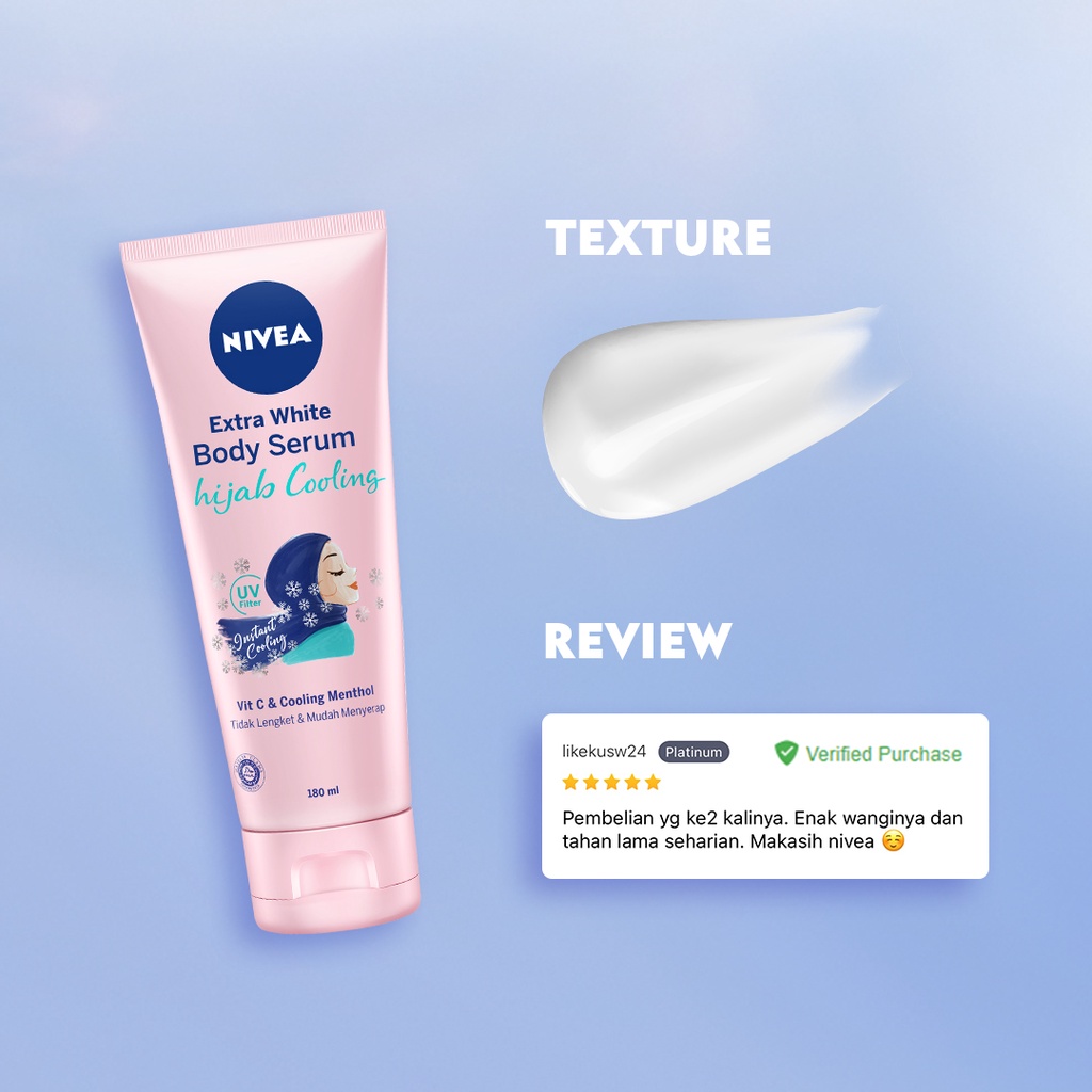 Nivea Body Serum Extra White Ml Hijab Cooling