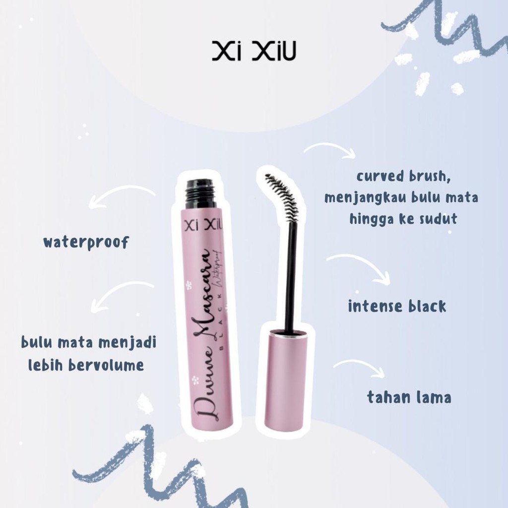 Xi Xiu Divine Mascara 10gr (Pack Purple)