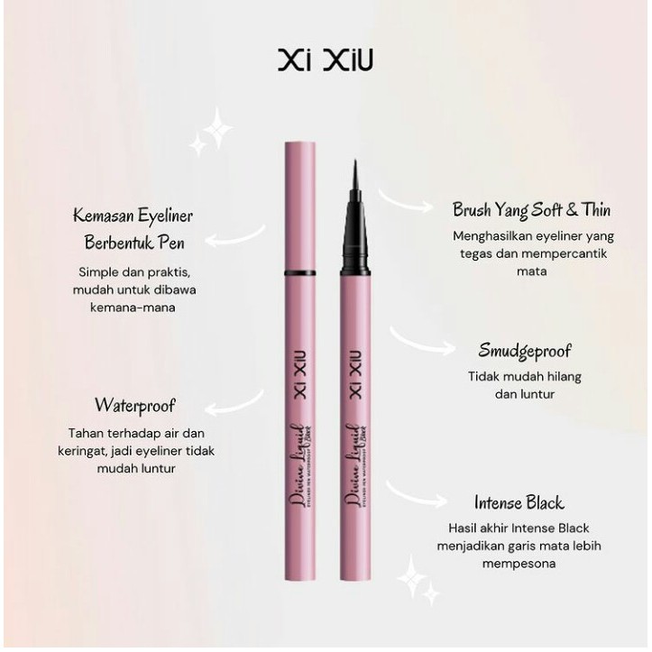 Xi Xiu Divine Eyeliner Pen (Pack Purple)