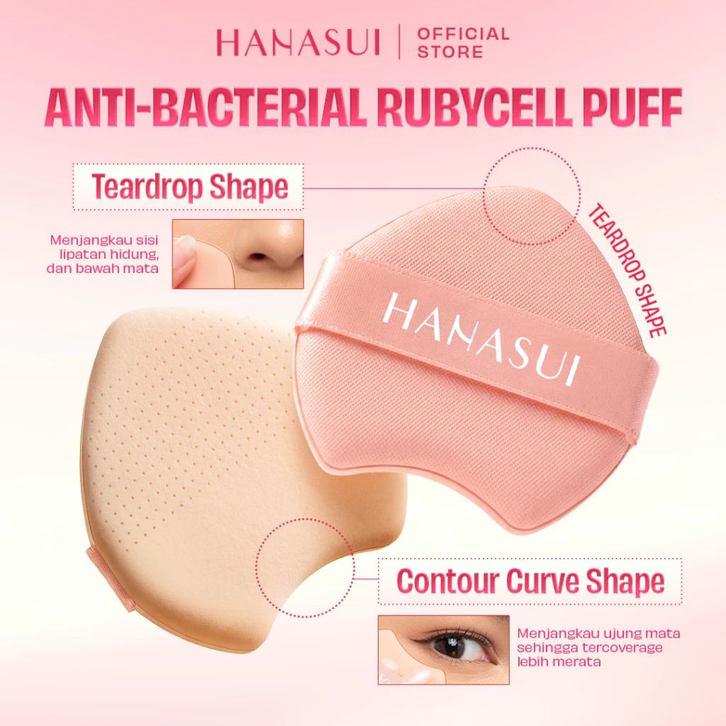Hanasui Daily Glow Serum Cuhion SPF50 PA+++ 15gr - N08 Fair  Neutral