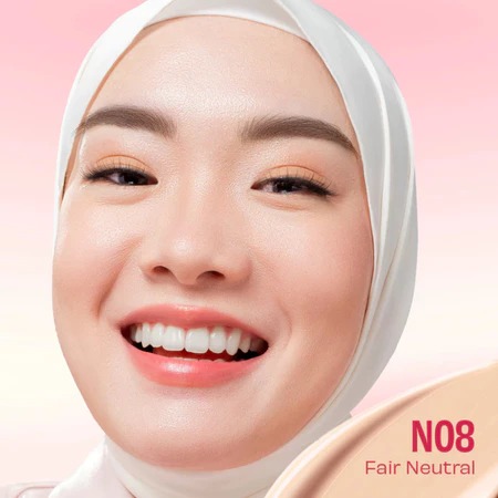 Hanasui Daily Glow Serum Cuhion SPF50 PA+++ 15gr - N08 Fair  Neutral