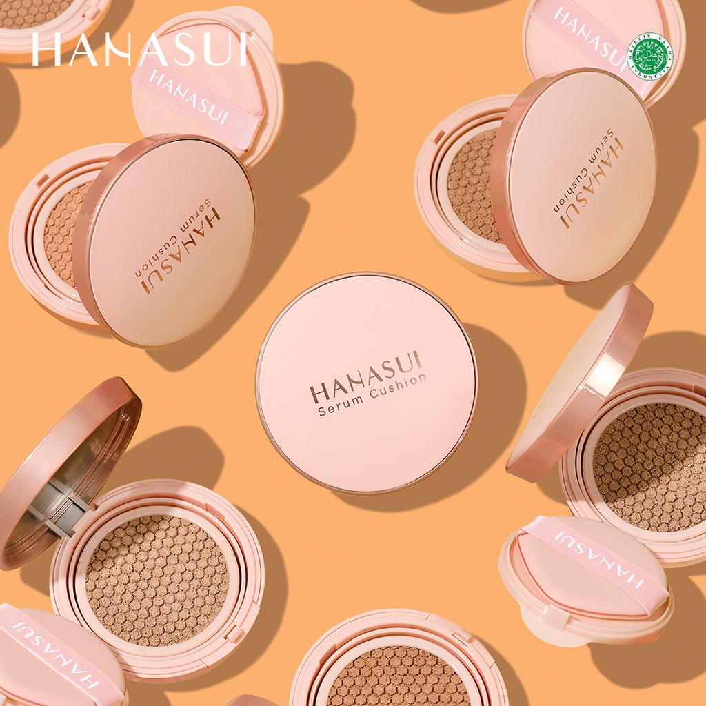 Hanasui Serum Cushion 15gr - 02 Natural