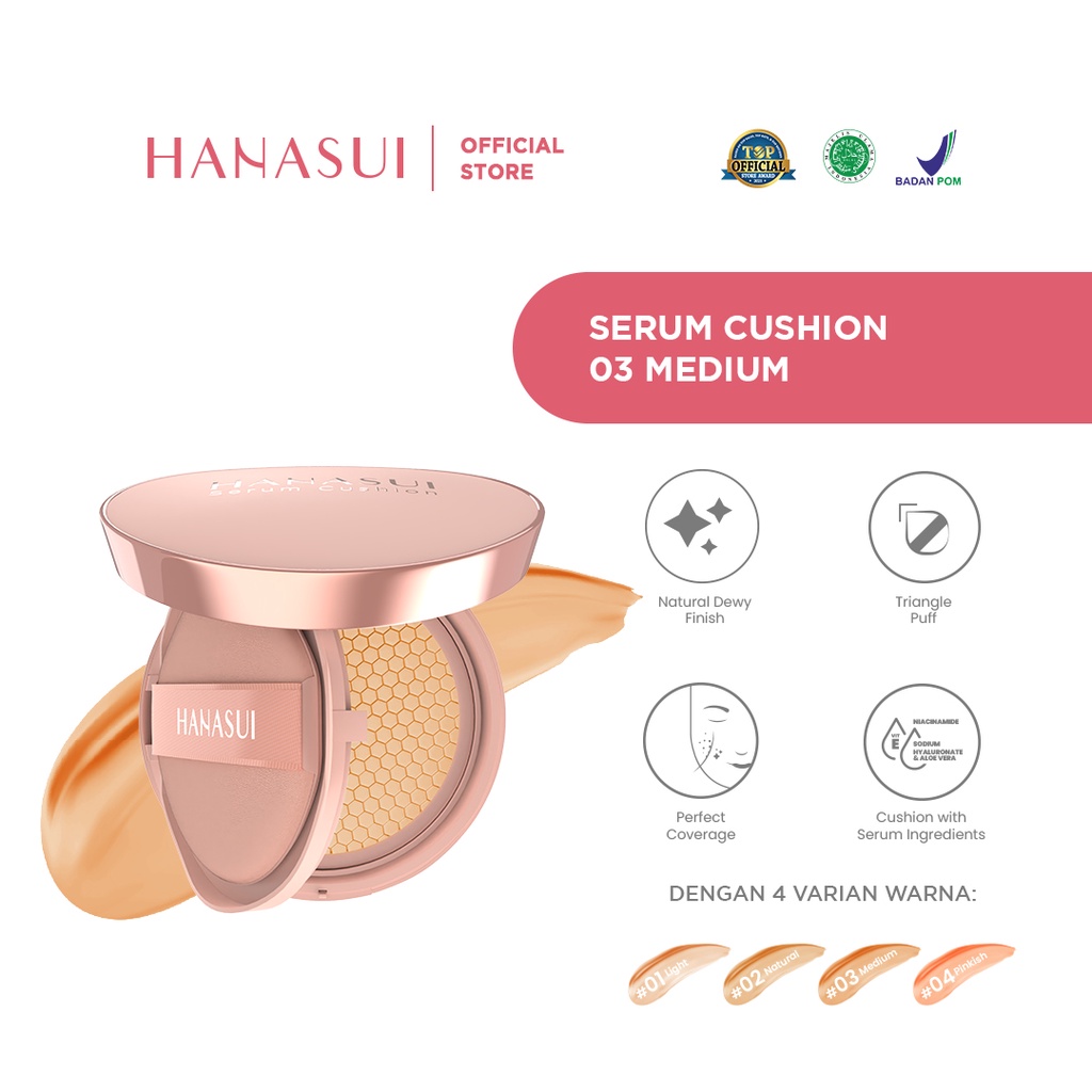 Hanasui Serum Cushion 15gr - 03 Medium Hanasui Serum Cushion 15gr - 03 Medium