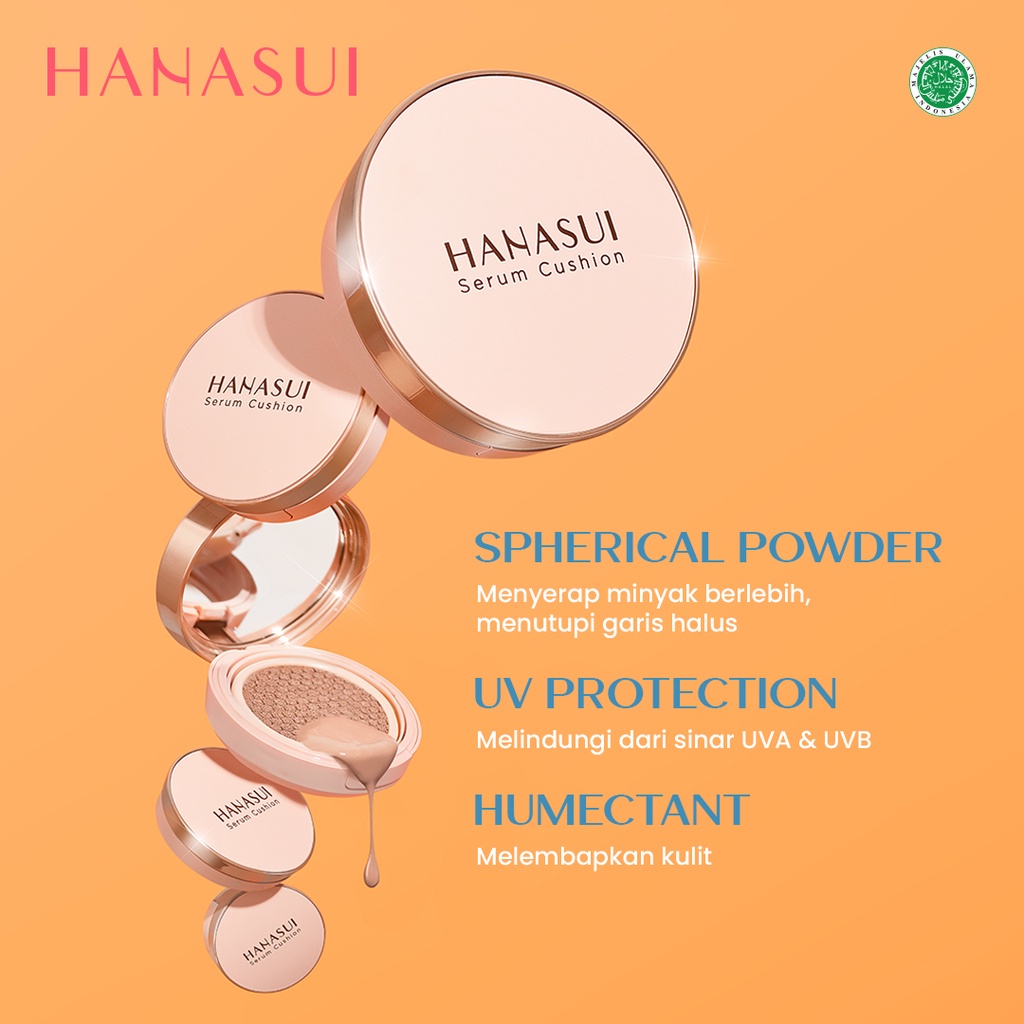 Hanasui Serum Cushion 15gr - 04 Pinkish
