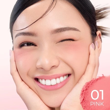 Hanasui Perfect Cheek Blush & Go 2,5gr - 01 Pink