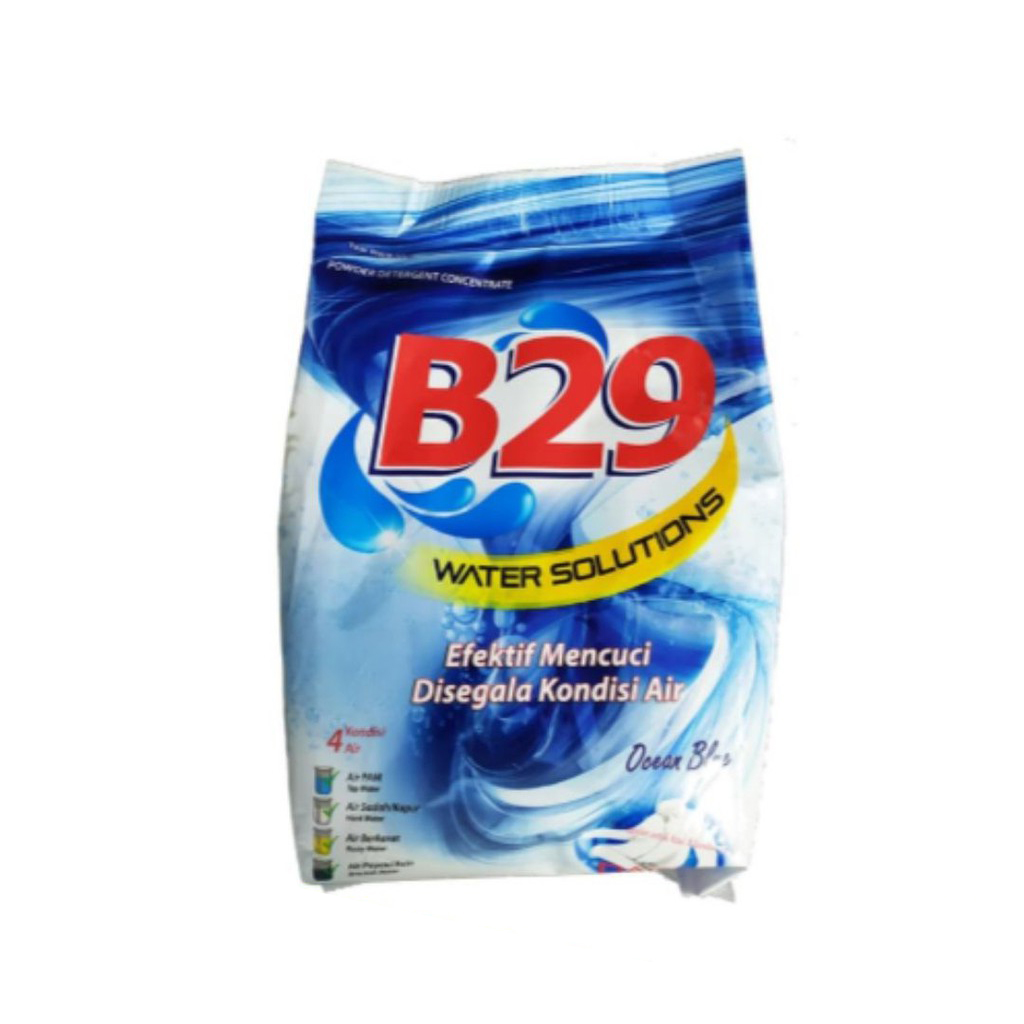 B29 Detergent Bubuk Water Solution DASS 750gr - Ocean Blue