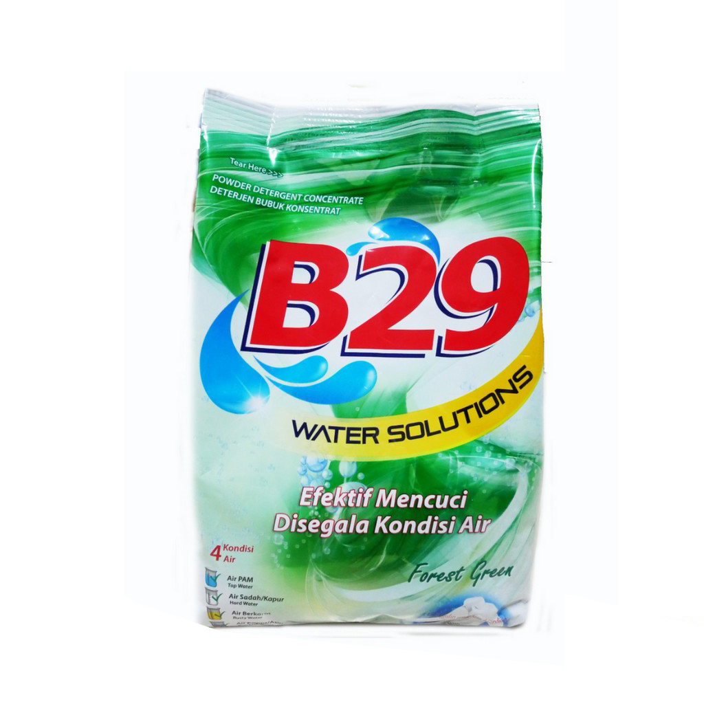 B29 Detergent Bubuk Water Solution DASS 777gr - Forest Green B29 Detergent Bubuk Water Solution DASS 777gr - Forest Green